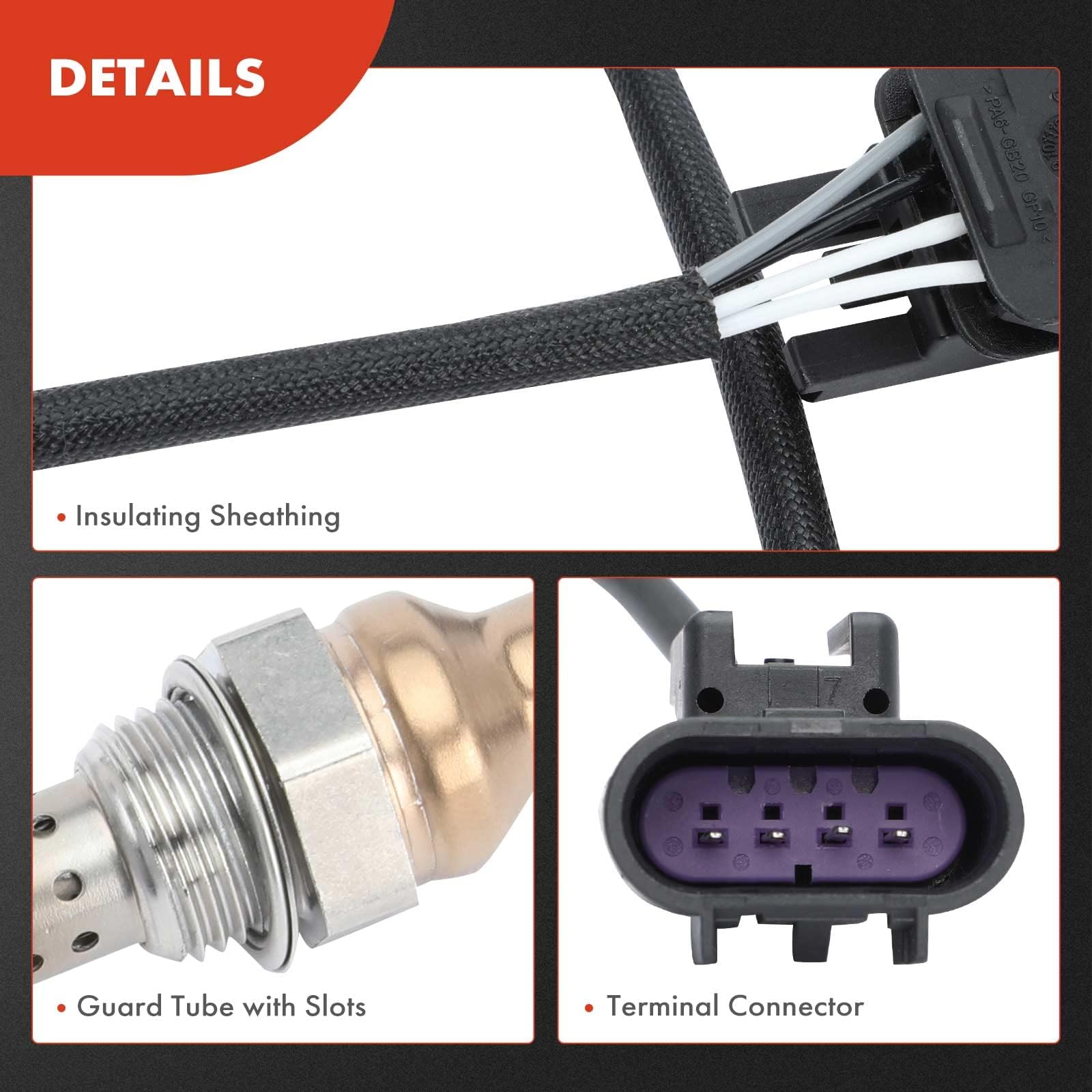 Premium O2 Upstream And Downstream O2 Sensor Set A-Premium 4-Piece O2 Oxygen ...