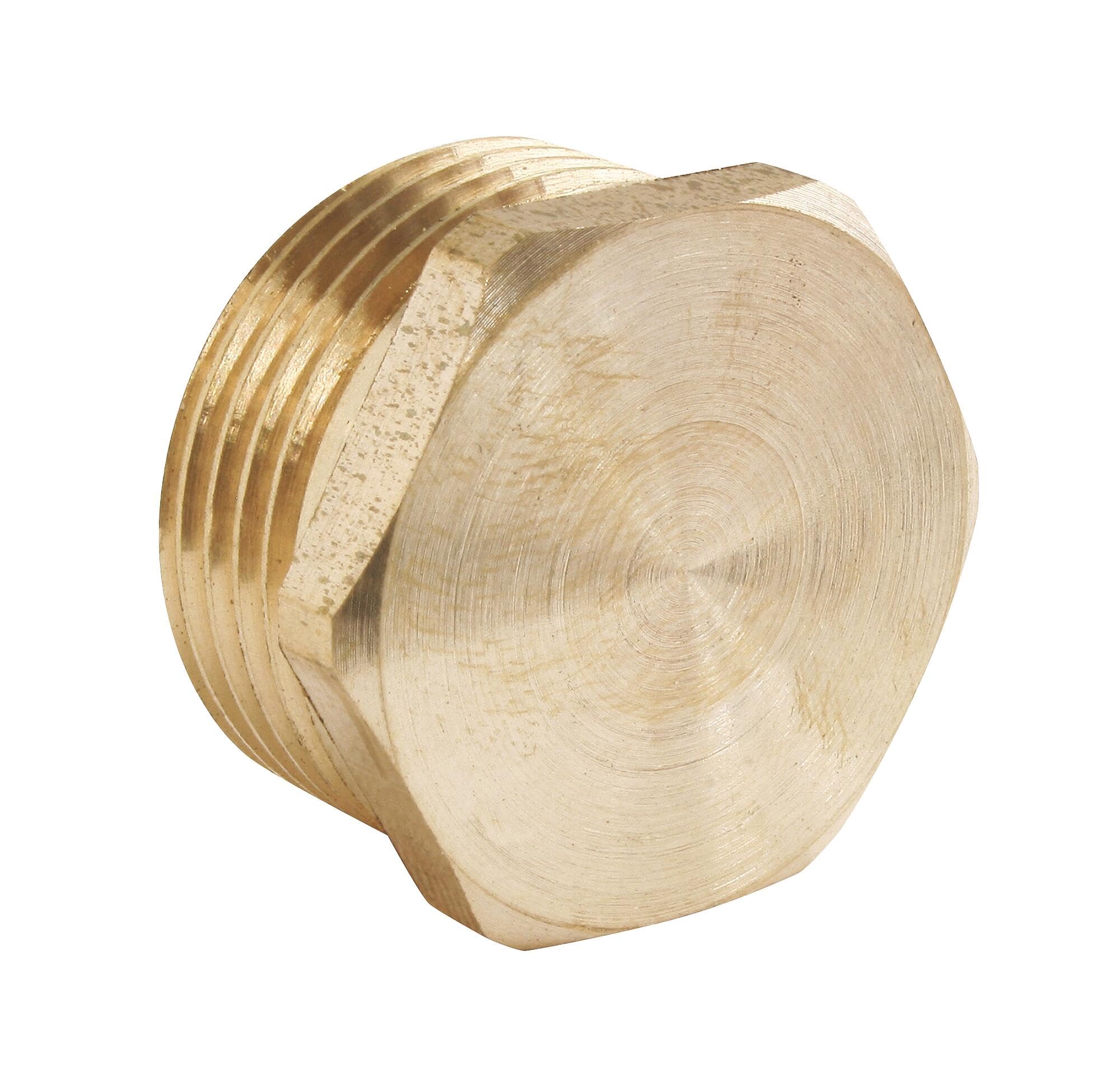 Somatherm // 861-26 Brass Male Plug 26/34, Grey