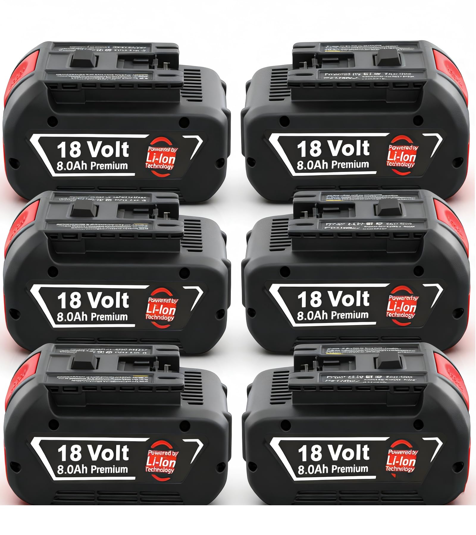 Verbesserter V8 8.0Ah/8000mAh SV10 Akku 215681 Ersatz kompatibel für Dyson V8 Animal/Absolute/Motorhead/Fluffy/SV10 für Dyson Akku Handstaubsauger Li-Ion 967834 05