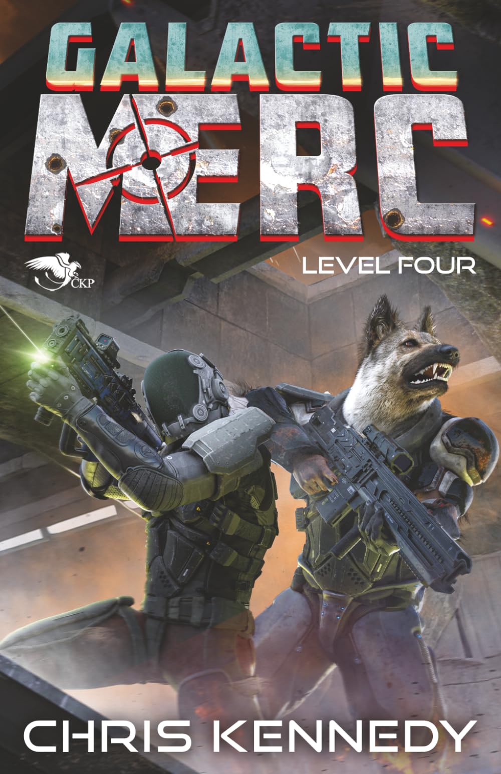 Level Four: A Science Fiction LitRPG Novel (Galactic Merc)