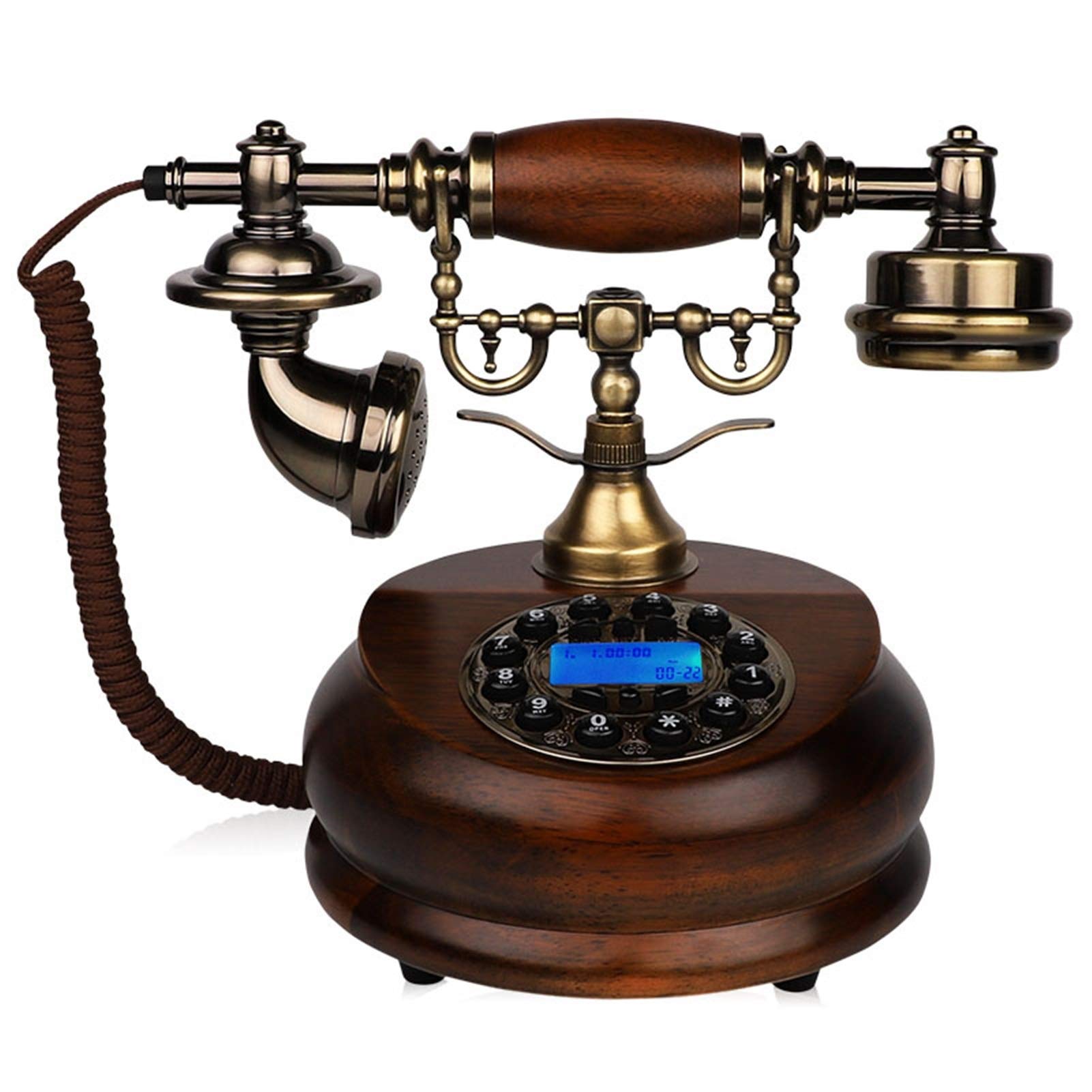 Figurine de collection téléphone vintage ornement de bureau maison