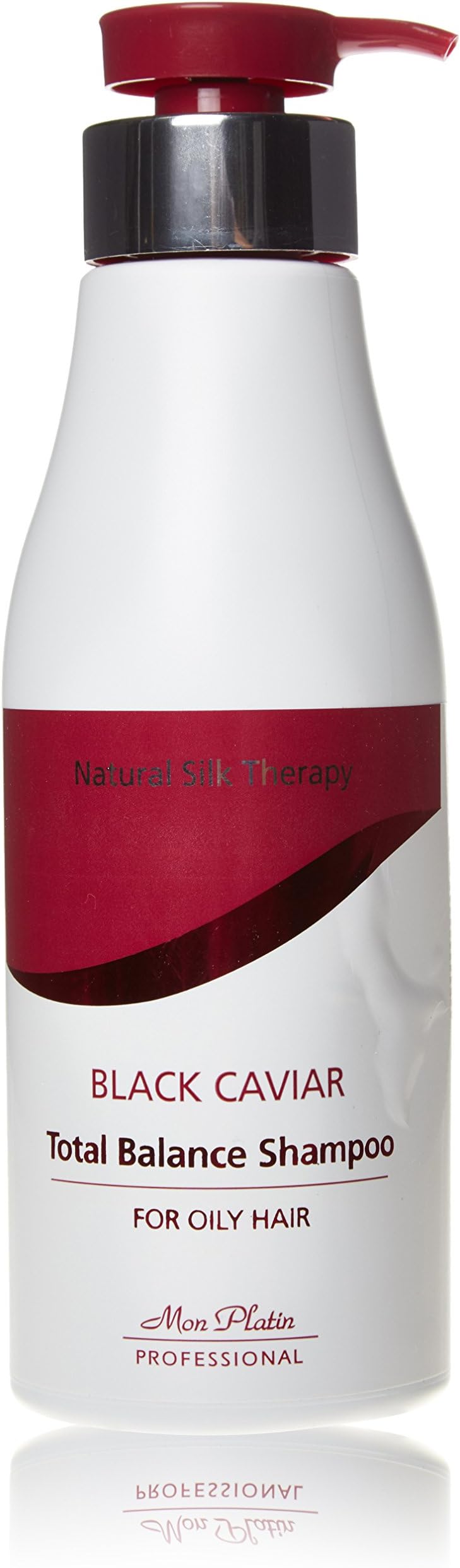 Mon Platin 500ml Natural Silk Therapy Black Caviar Total Balance Shampoo For Oily Hair