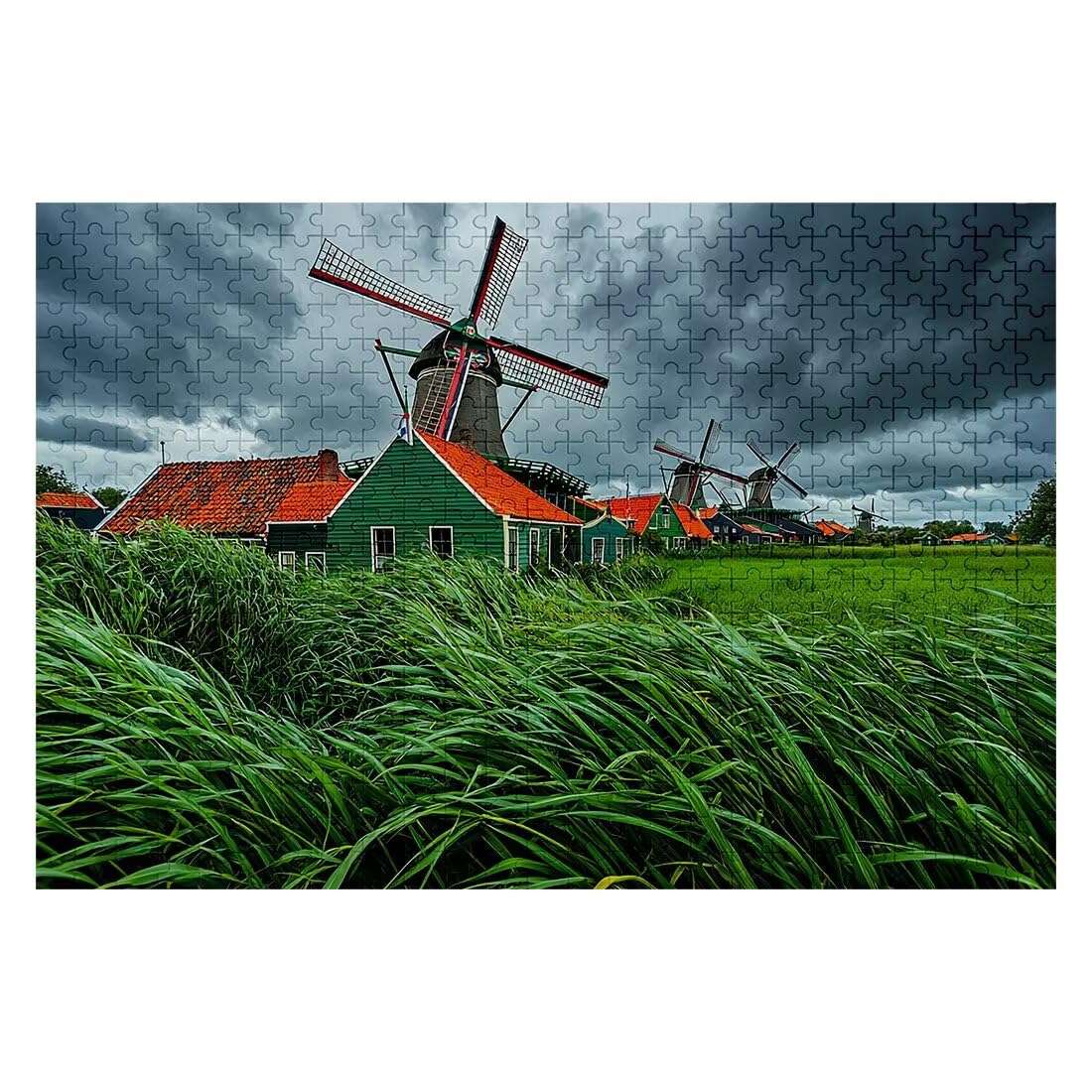 Puzzle 3000 sztuk krajobraz DIY Puzzle dla dorosłych 122 x 81 cm zestaw roślin wysokiej jakości z dodatkowymi zabawnymi wyzwaniami, kreatywna rozrywka klasyczne zabawne wyzwania na prezent wystrój A