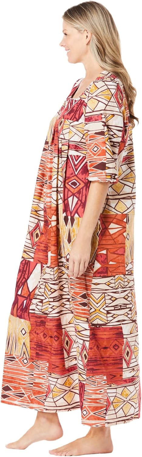 Only Necessities Plus Size Print Lounger