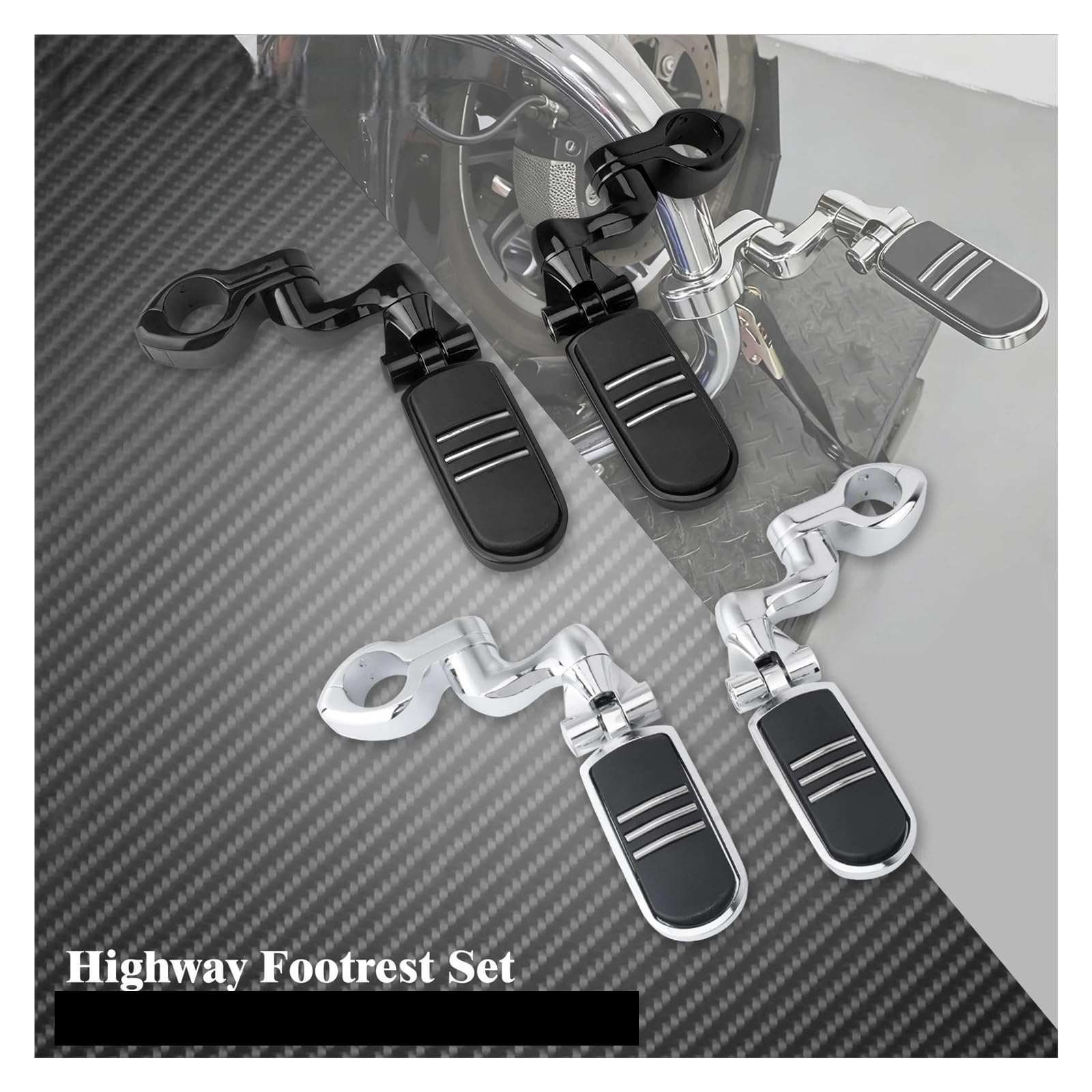 Pasuje do Harley Touring Dyna 25-32mm Podnóżki motocyklowe