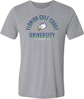 NCAA Division Arch, Team Color Canvas Triblend T Shirt, College, University