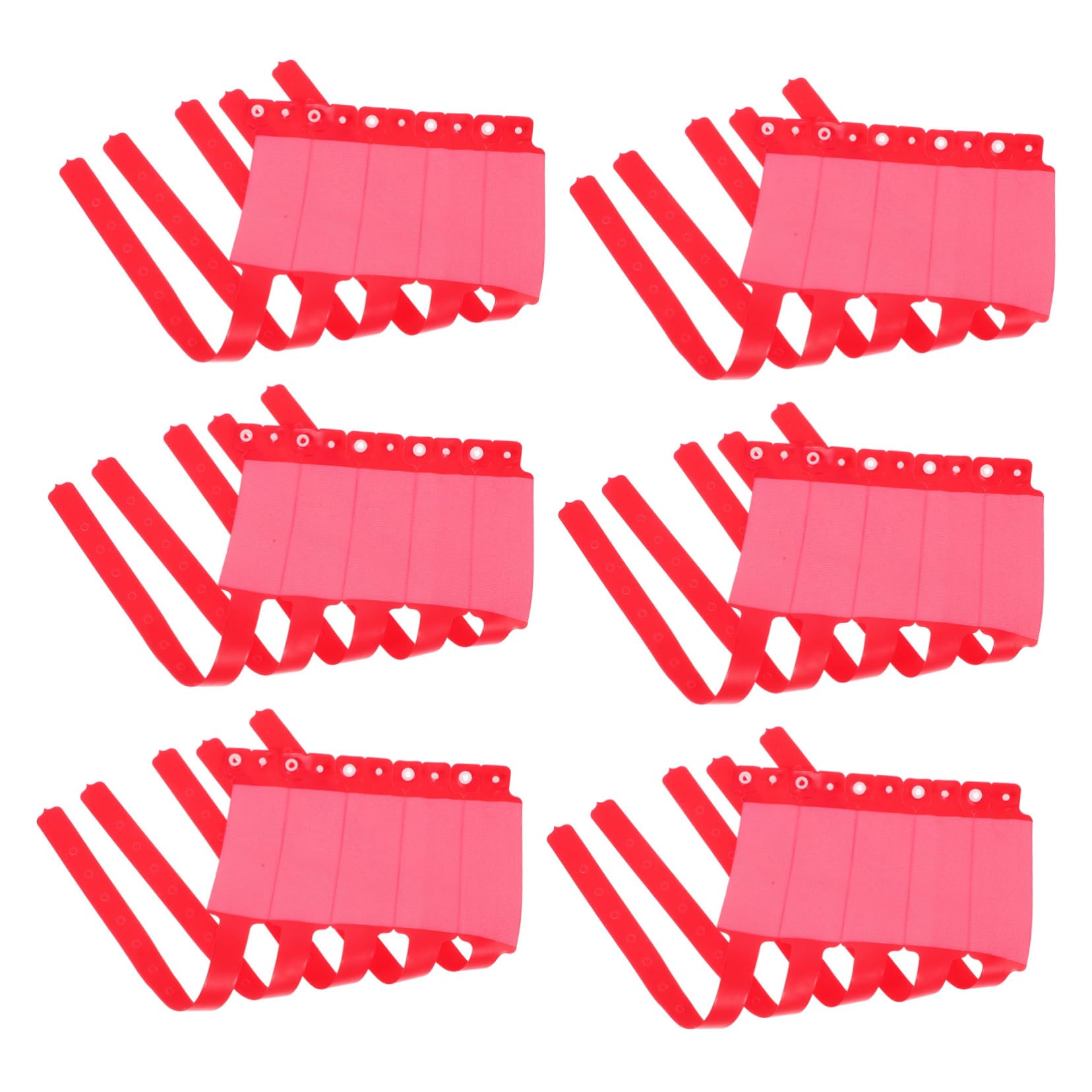 WOFASHPURET 100pcs Disposable Hospital Id Bracelets PVC Medical Identification Wristbands Comfortable Patient Id Bands for Hospital Use