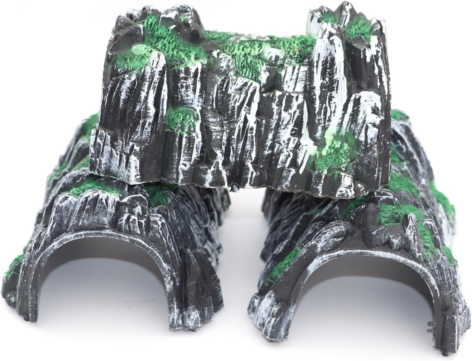 Train Tunnel N Scale Train Accessories 3pcs Model Train Railway Rockery Cave Tunnels Plastic DIY Miniature Railway Scene Accessories