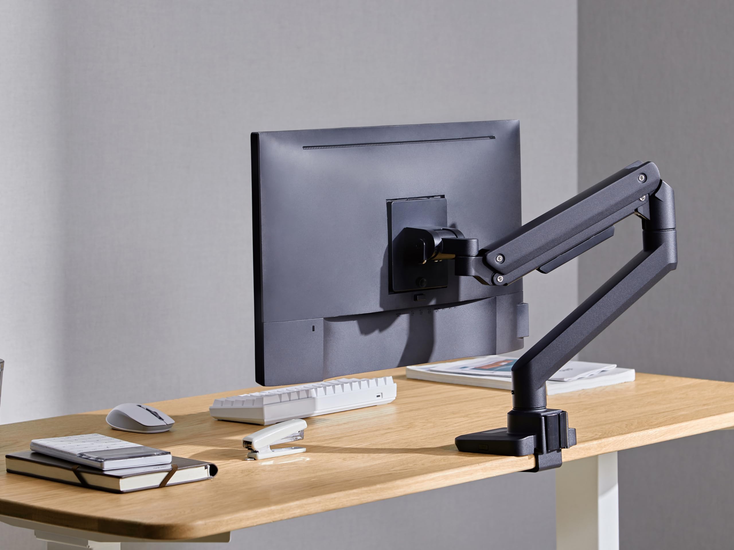 Equip 650180 Soporte Monitor de Mesa Heavy-Duty 1 Pantalla 17"-49" 100 x 100mm 20KG Negro