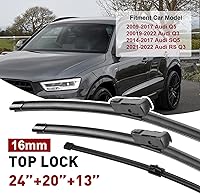 Vista 38 de 21"+19" Premium Windshield Wiper Blades All-Season Durable Stable and Quiet Silicone Wiper Blade Fit for Volkswagen Golf 1993-2006,Honda civic