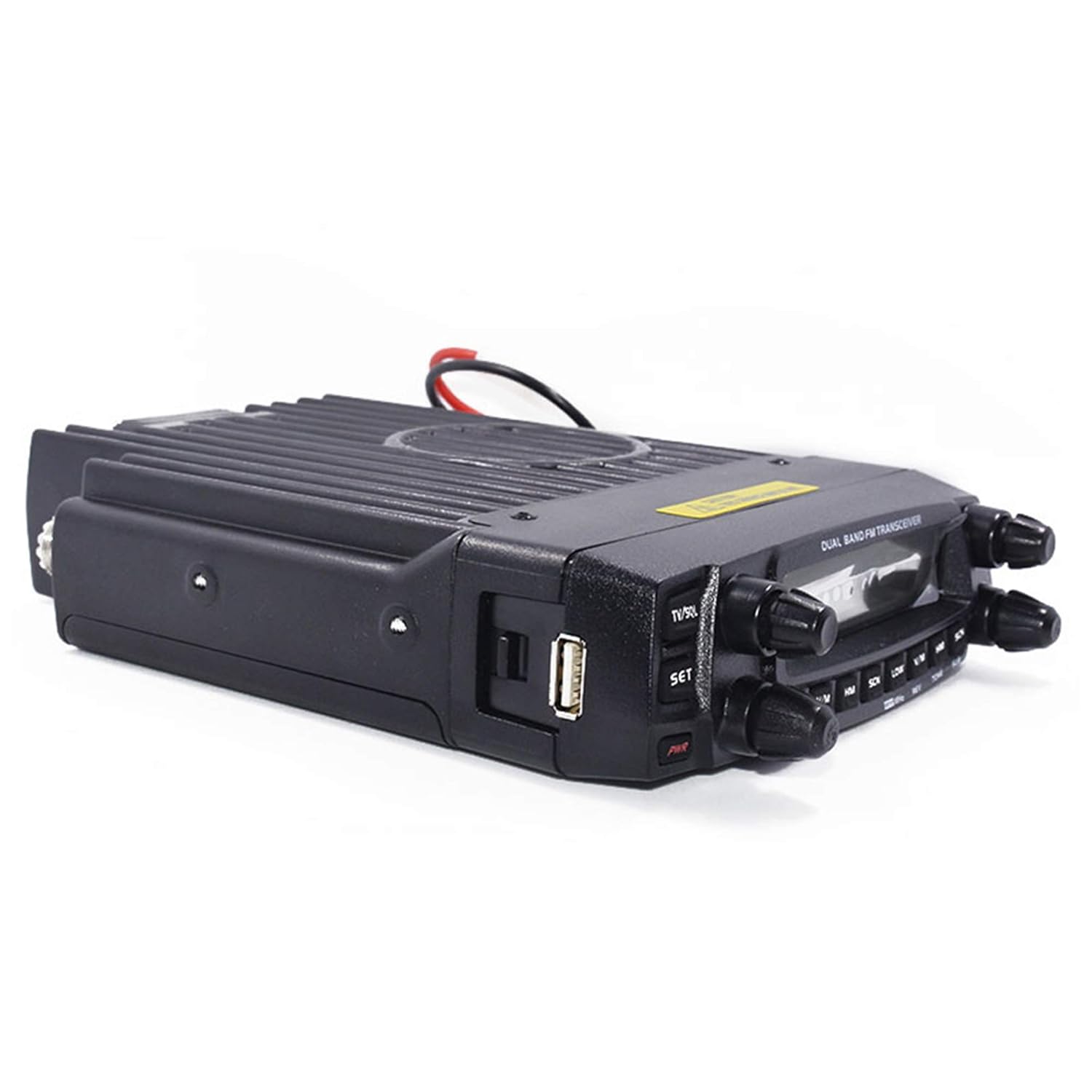 Side view of AnyTone AT-5888UV Mobile Transceiver showing USB port