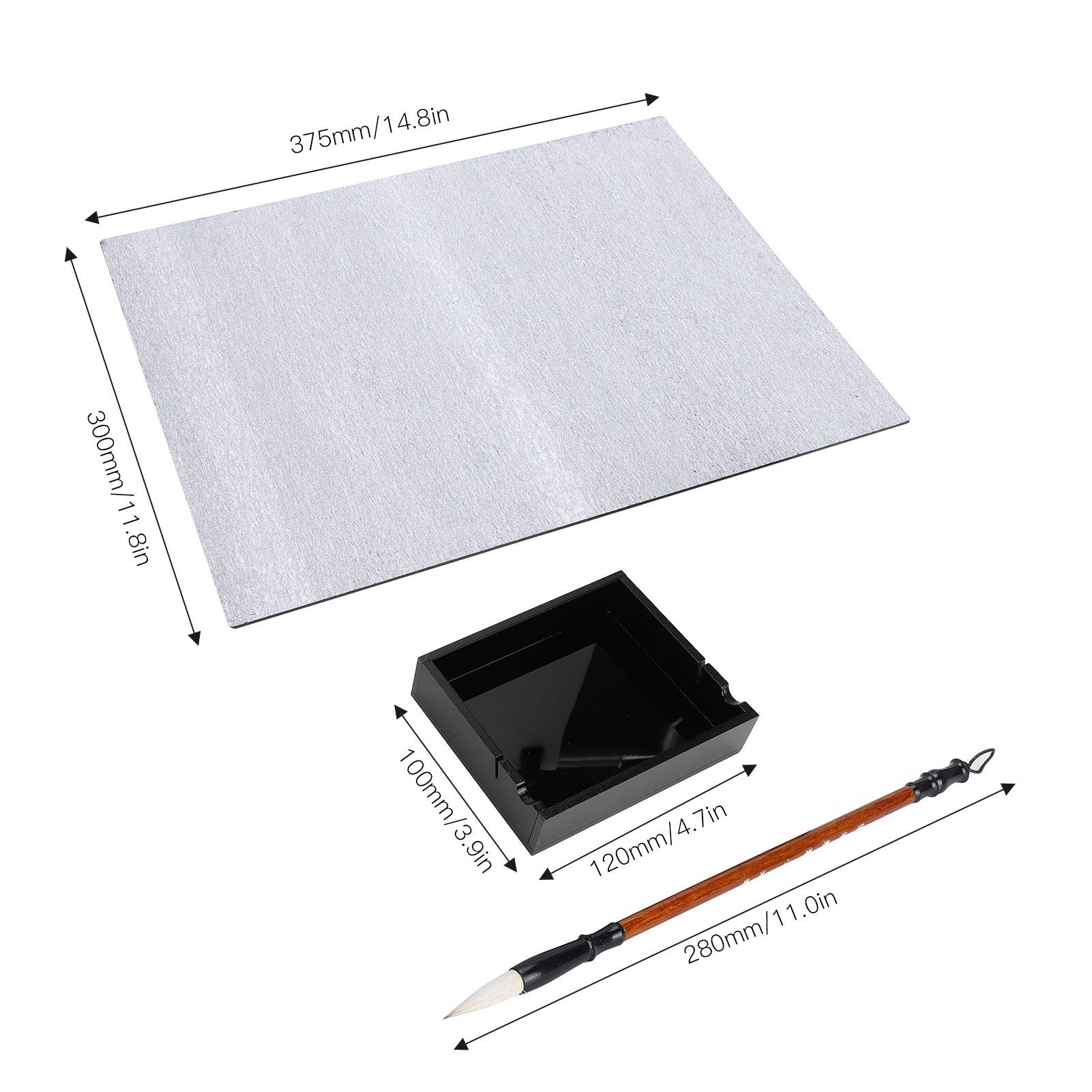 Tavola per artisti Ripetibile Disegno ad acqua Pittura Lavagna per scrivere Rilassamento in acqua Meditazione Arte Tavola per artisti Set di pittura ad acqua senza inchiostro School Supplies