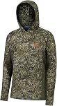 Bassdash Men's UPF 50+ Lightweight Hunting Camo Hoodie Quick Dry Performance Long Sleeve Fishing Shirt with Hood FS30M