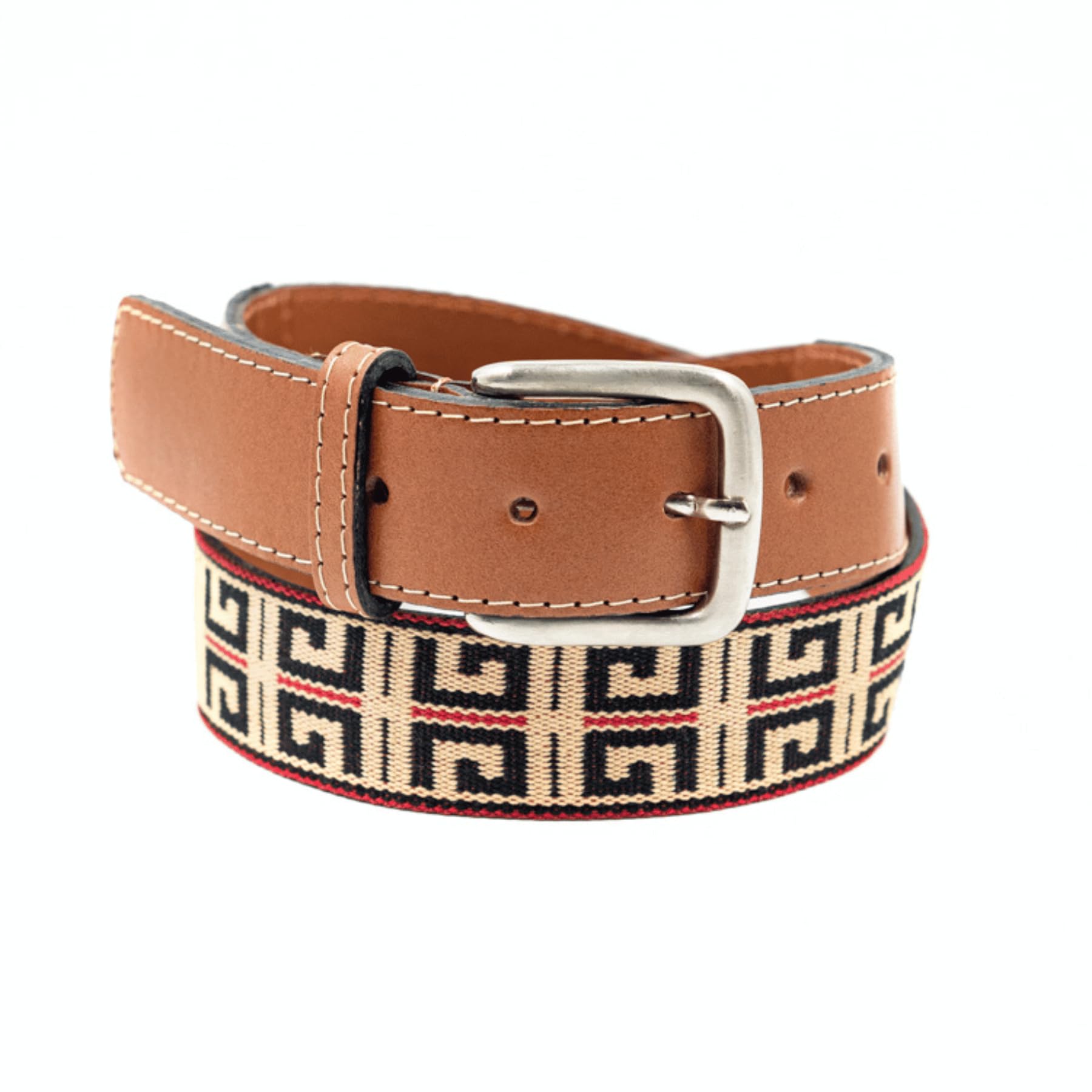 GauchoLife Guarda Pampas Polo Belt – Handmade Woven Leather Golf Belt for Men