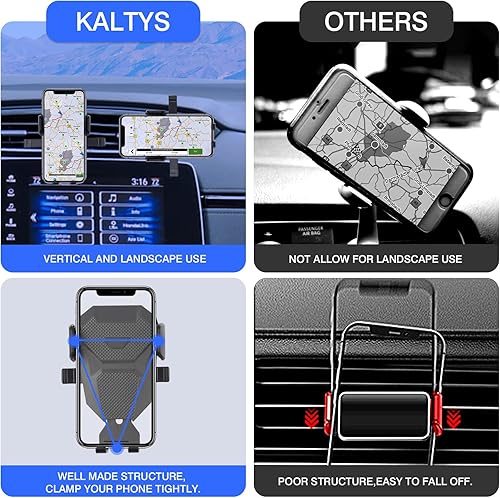 Miniatura 5 de Karltys Compatible con soporte para teléfono celular Honda CRV 2017-2022, accesorios CR-V, soporte de ventilación de aire para todos los teléfonos