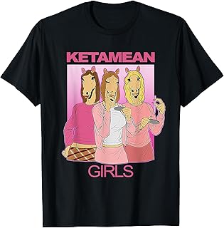 Meme Ketamine Horse Ketamine Horse Emergency | Ketamean Unisex-Adults Classic Fit Black Short Sleeve T-Shirt Small