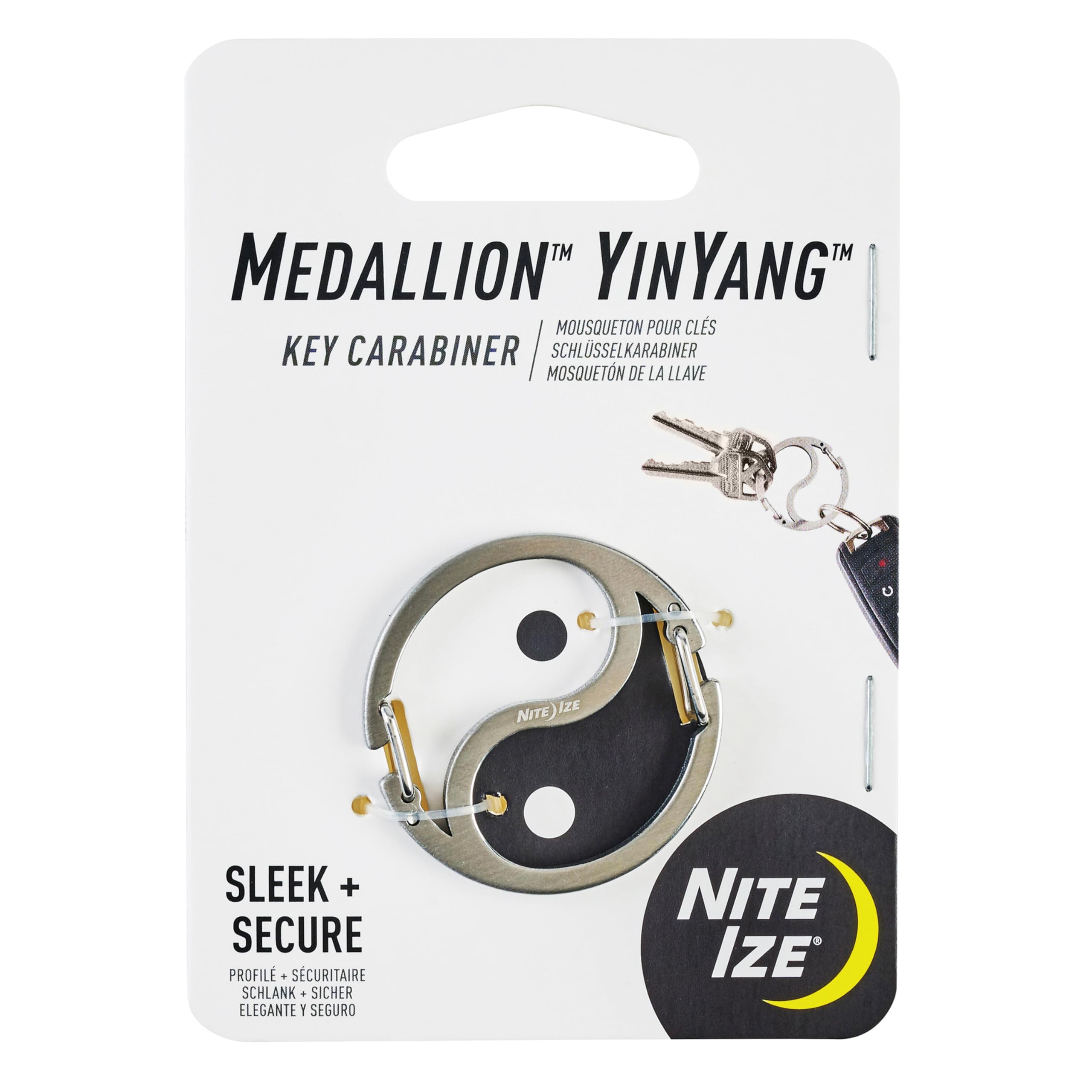 Amazon.com: Medallion™ Yinyang™ Key Carabiner : Sports