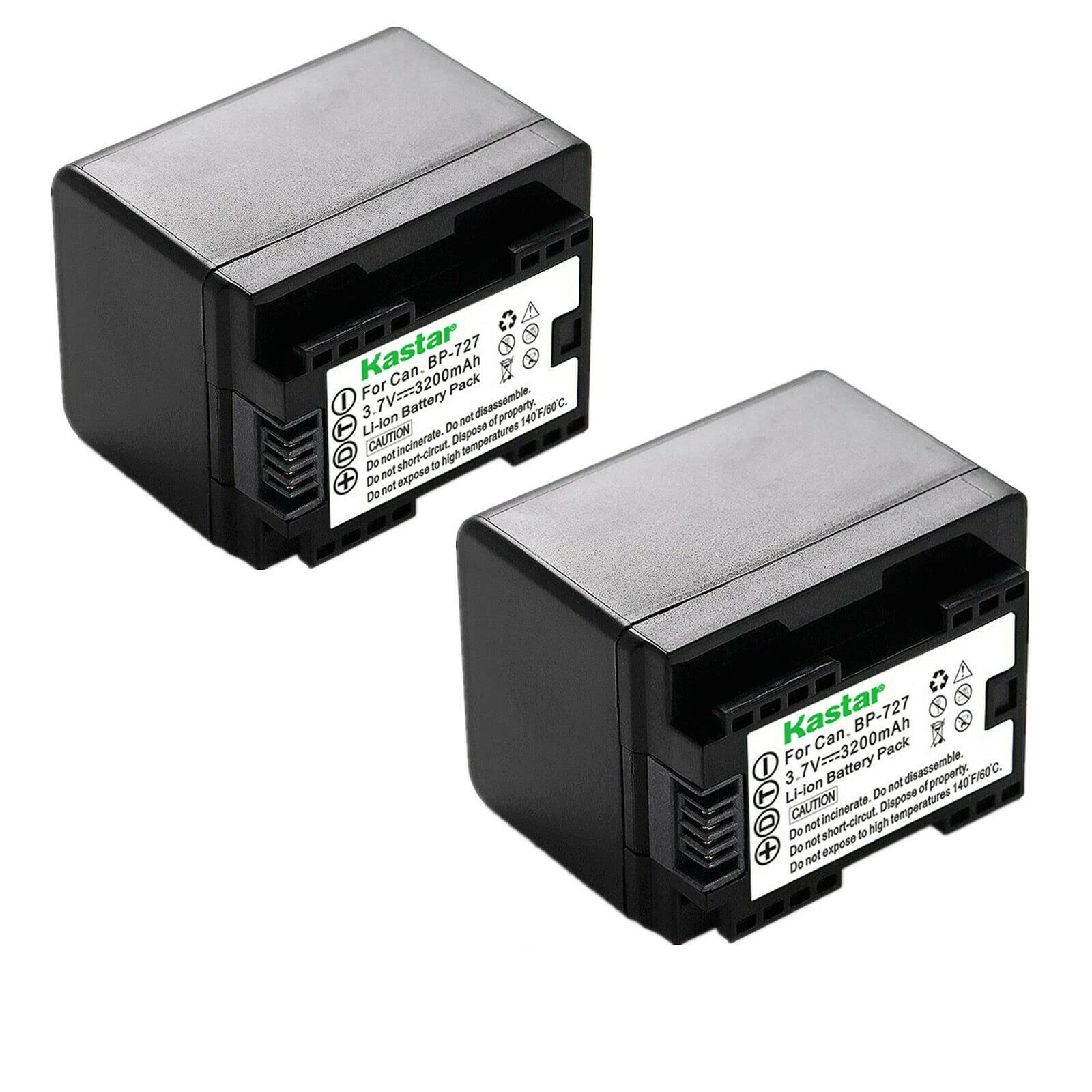 Buy Kastar 2-Pack BP-727 Battery 3.7V 3200mAh Replacement for