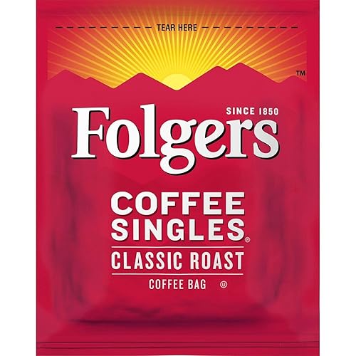Miniatura 2 de Folgers Coffee Singles 19CT tostado medio (paquete de 3)  Incluido con agitadores de café de madera ONDAGO (envueltos individualmente), 60 unidades