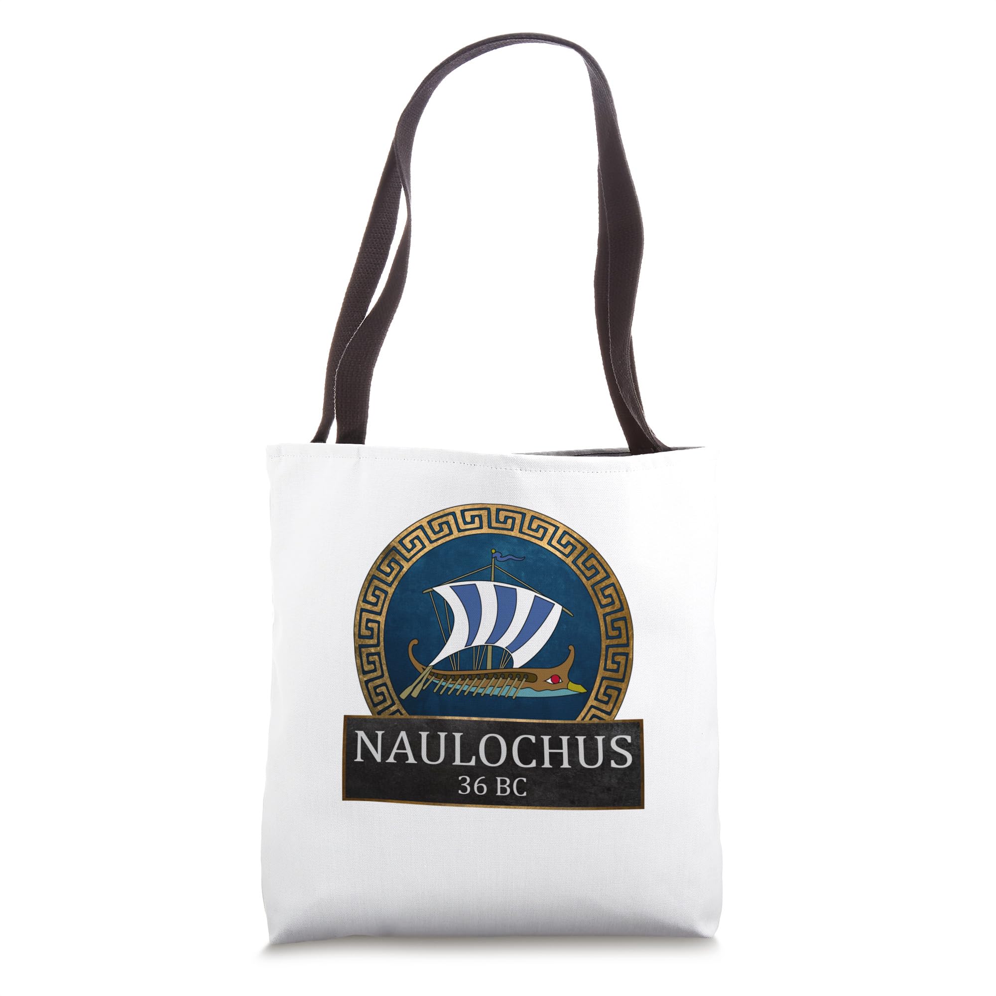Battle of Naulochus Ancient Roman History Tote Bag