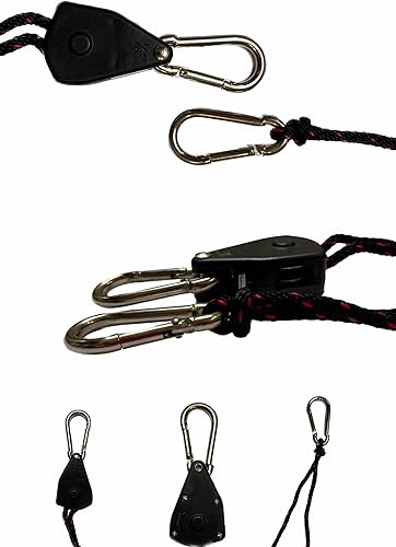 Miniatura 5 de 1 par de sistema colgante de elevación de luz de 18 pulgadas