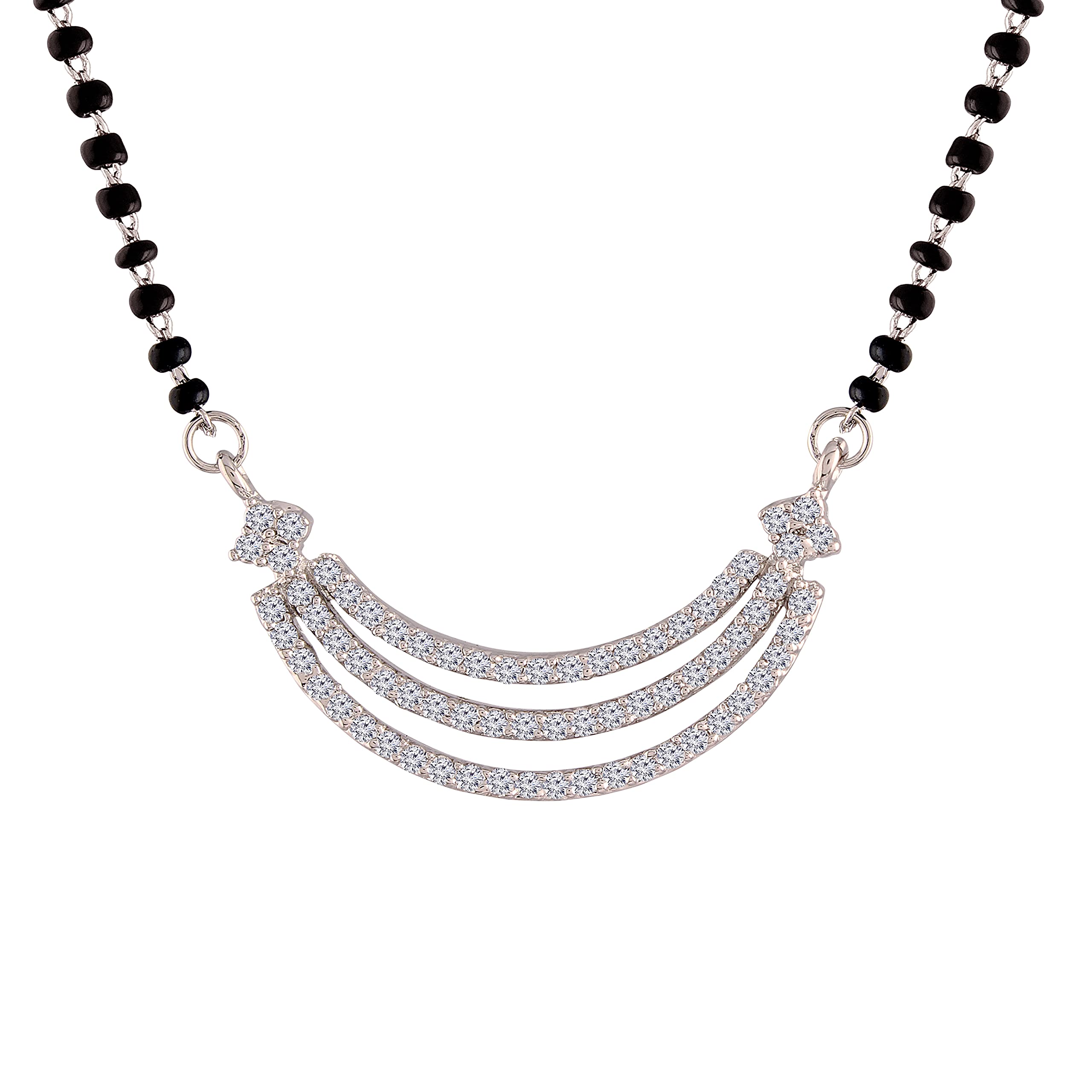 See full amazon price history chart for I Jewels 18k Rhodium Plated Traditional Single Line American Diamond Pendant with Black Bead Chain Mangalsutra for Women (D078) I Jewels 18k Rhodium Plated Traditional Single Line American Diamond Pendant with Black Bead Chain Mangalsutra for Women (D078) (B095Y7P5H9) Amazon Price History, Amazon Price Tracker