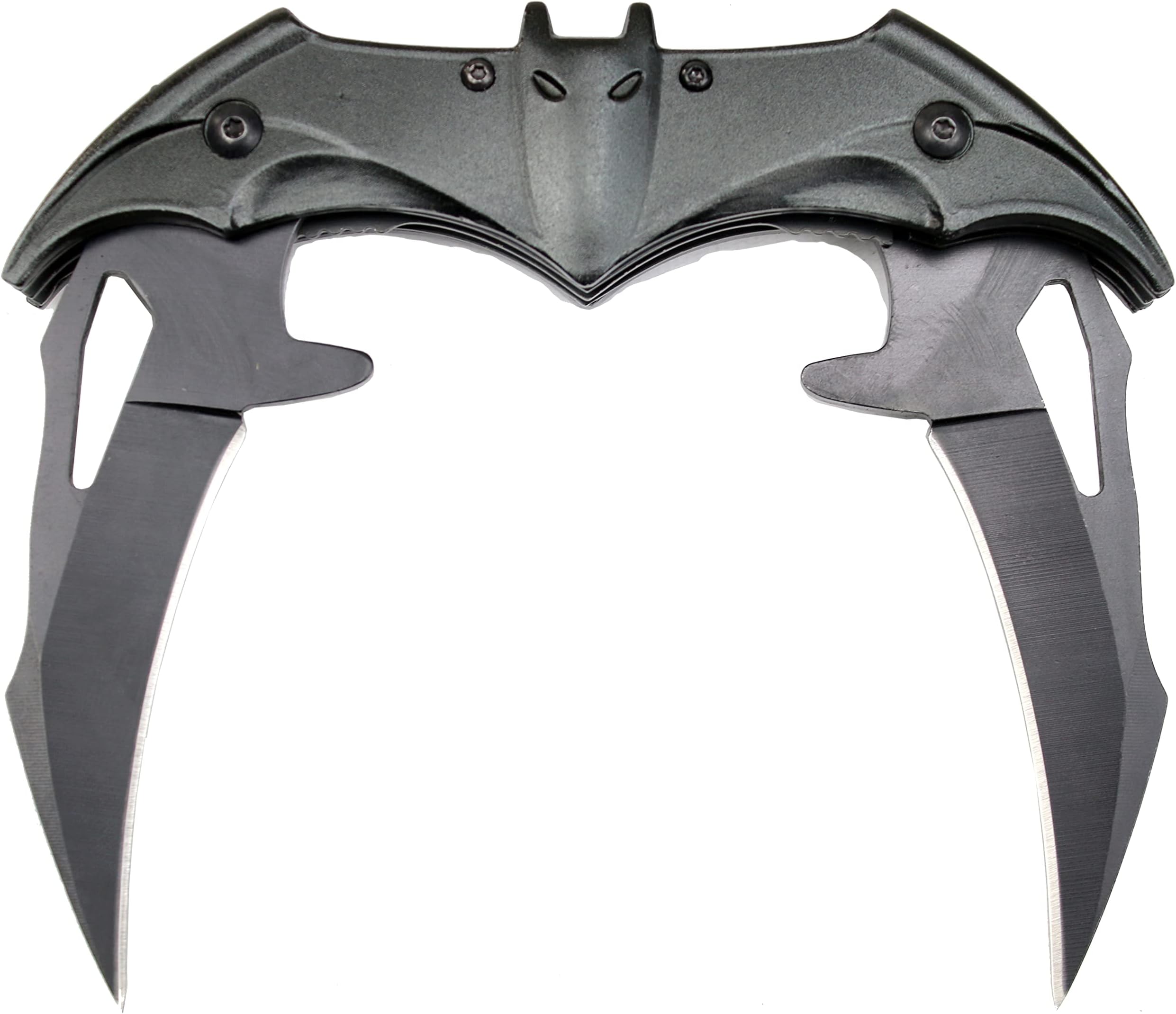 Kii Black BAT Knife Twin 2 Blade Folding Knife (Dark Edition)