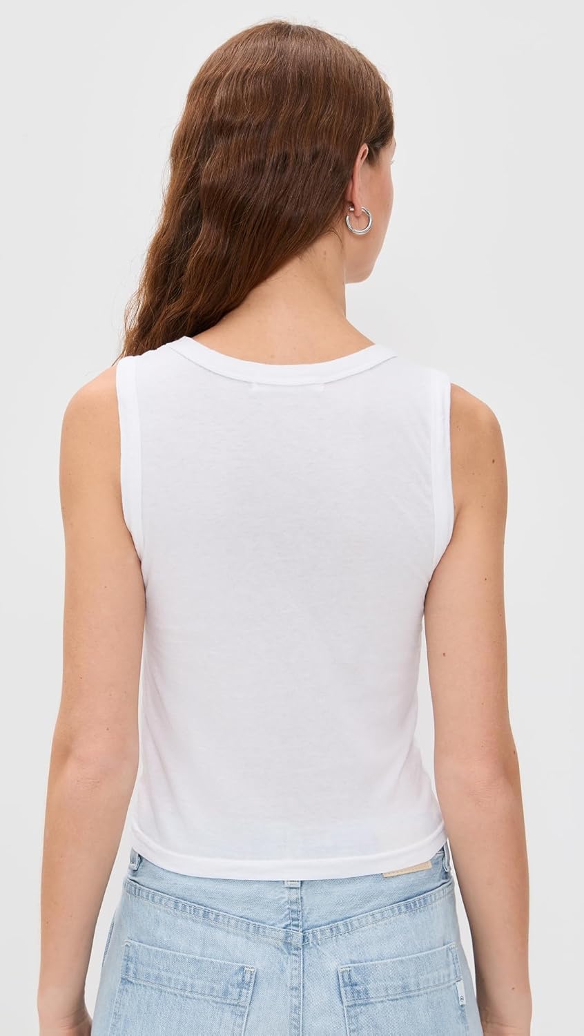 perfectwhitetee Women's Scoop Tank - Image 4