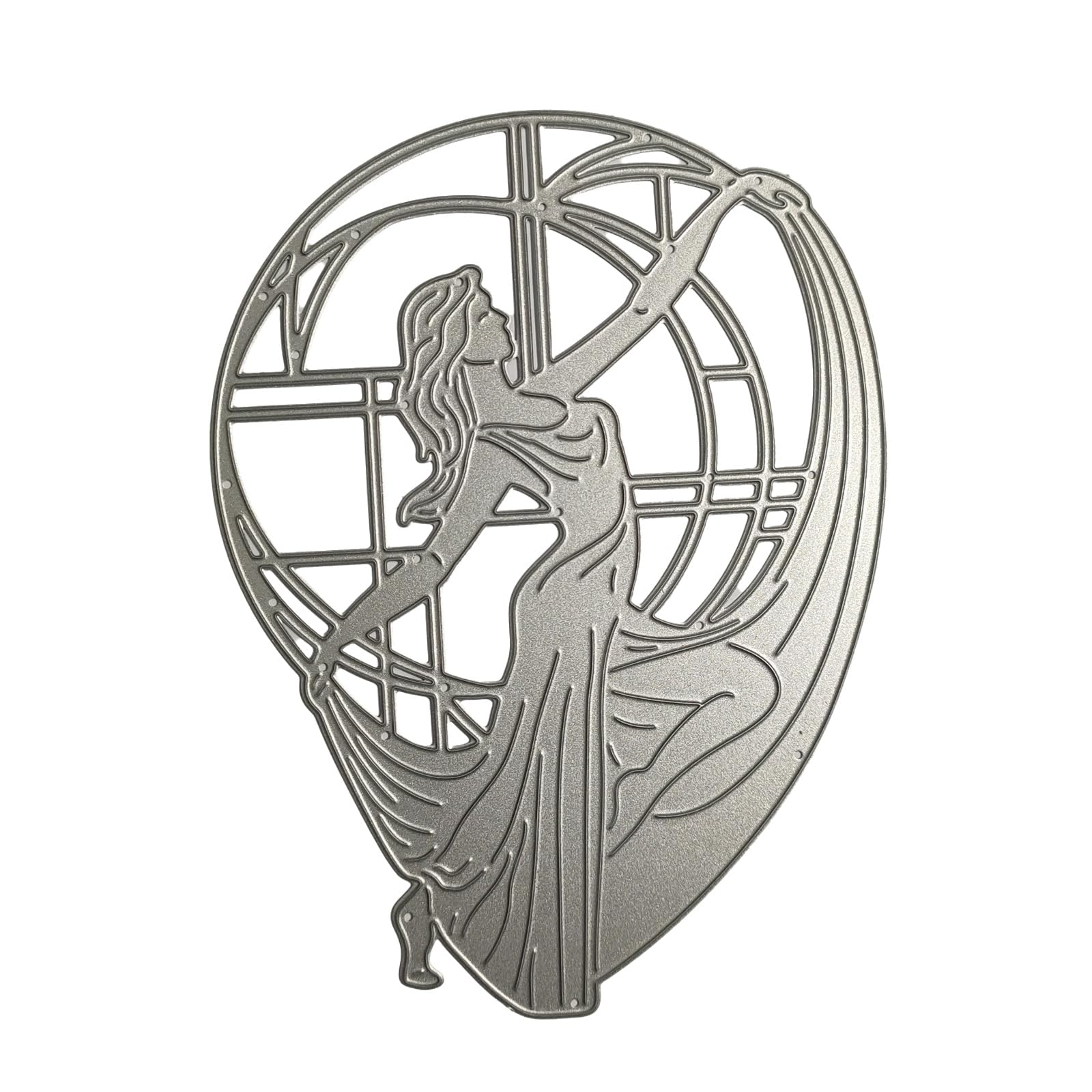NEWFT Metal Die Cuts Dancer Embossing Stencils Cutting Dies for Card Making Scrapbooking Paper Template Craft Embossing Templates Templates Metal for Card Making Stencils