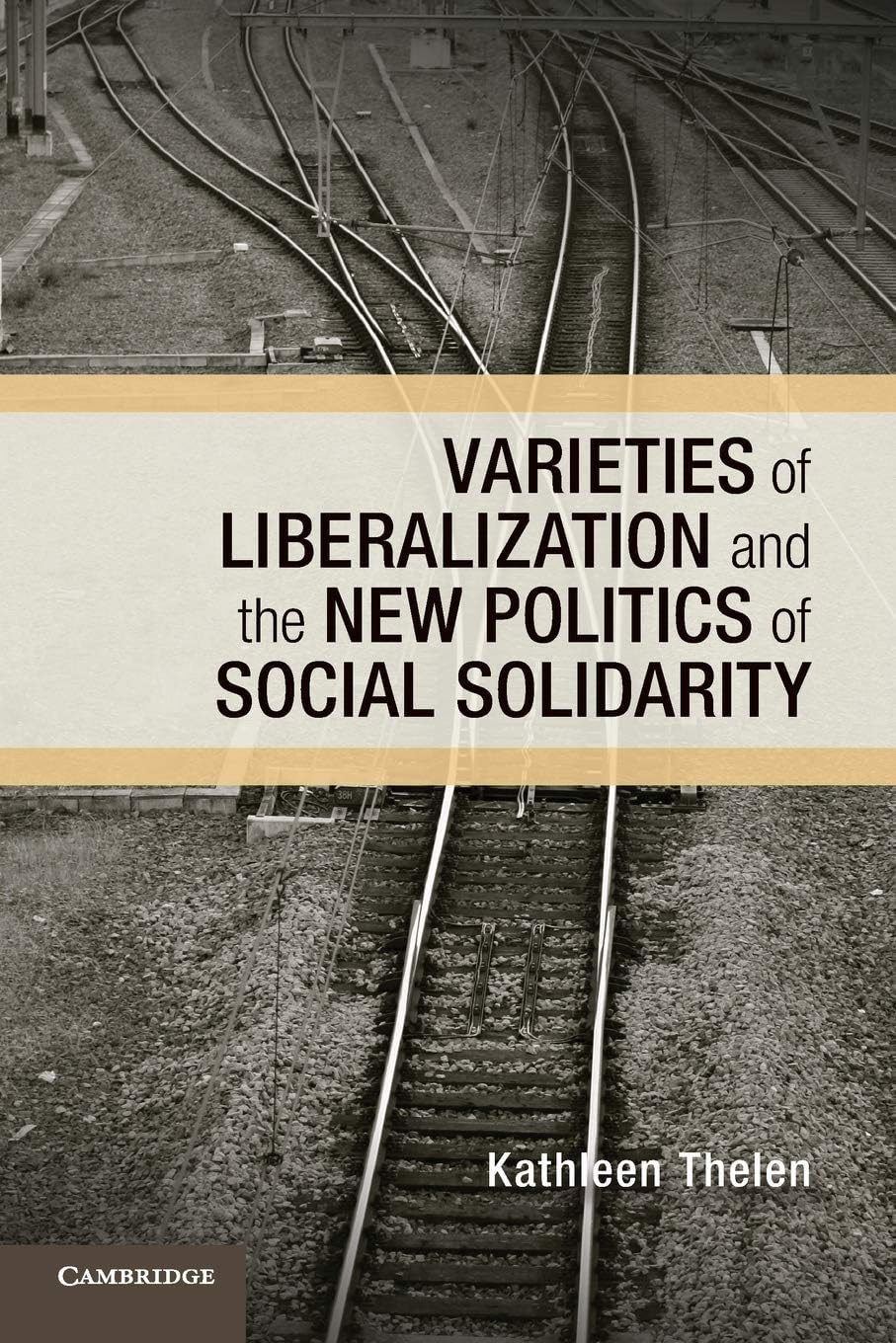 Varieties of Liberalization and the New Politics of Social Solidarity (Cambridge Studies in Comparative Politics) New Edition