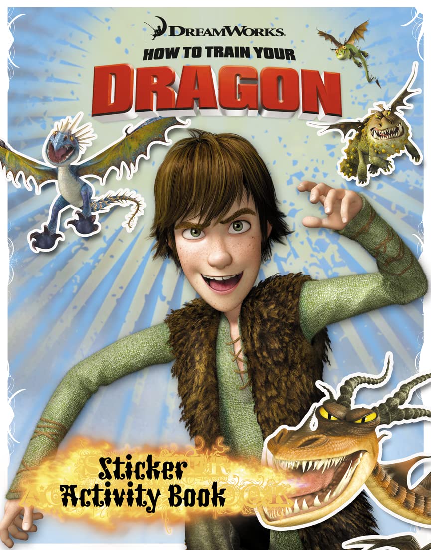 How to Train Your Dragon Sticker Activity Book 9780007337996 Books
