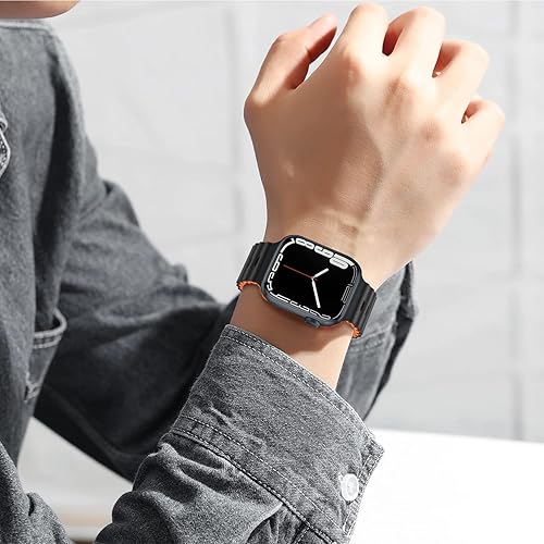 Miniatura 6 de Anlinser Bands Compatible with Apple Watch Band 41mm 40mm 38mm, Adjustable Strap Designed for Apple Watch SE Series 9 8 7 6 5 4 3 2 1
