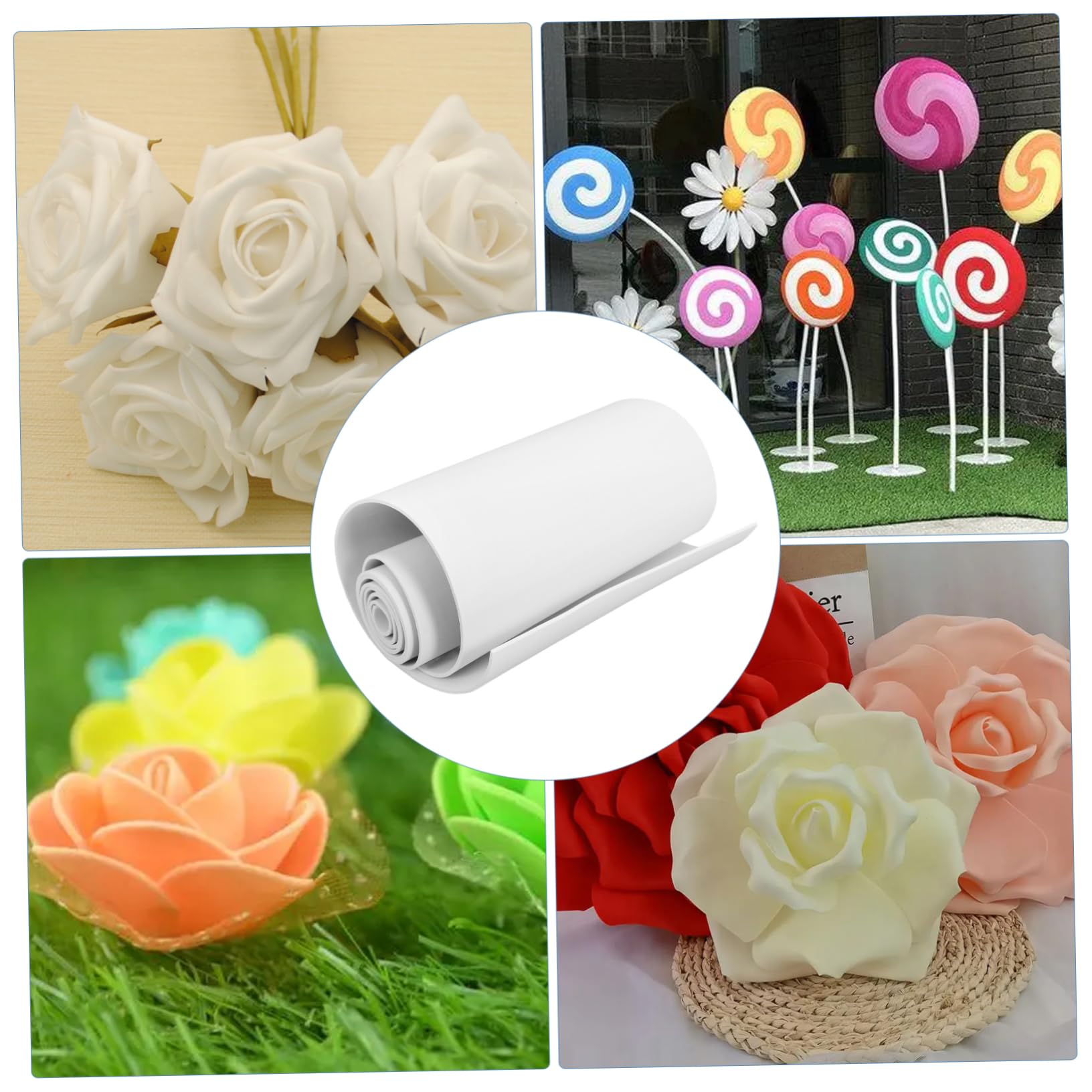 TEHAUX 3rotoli Roll Densità Costumi Cosplay e Creativi Flessibile e Resistente Per e Modellismo