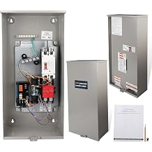 200 Amp Automatic Transfer Switch w/Power Management 120/240V Replacement for Generac RXSW200A3 for Indoor and Outdoor Use,Single Phase Transfer Switch NEMA 3R Aluminum Enclosure