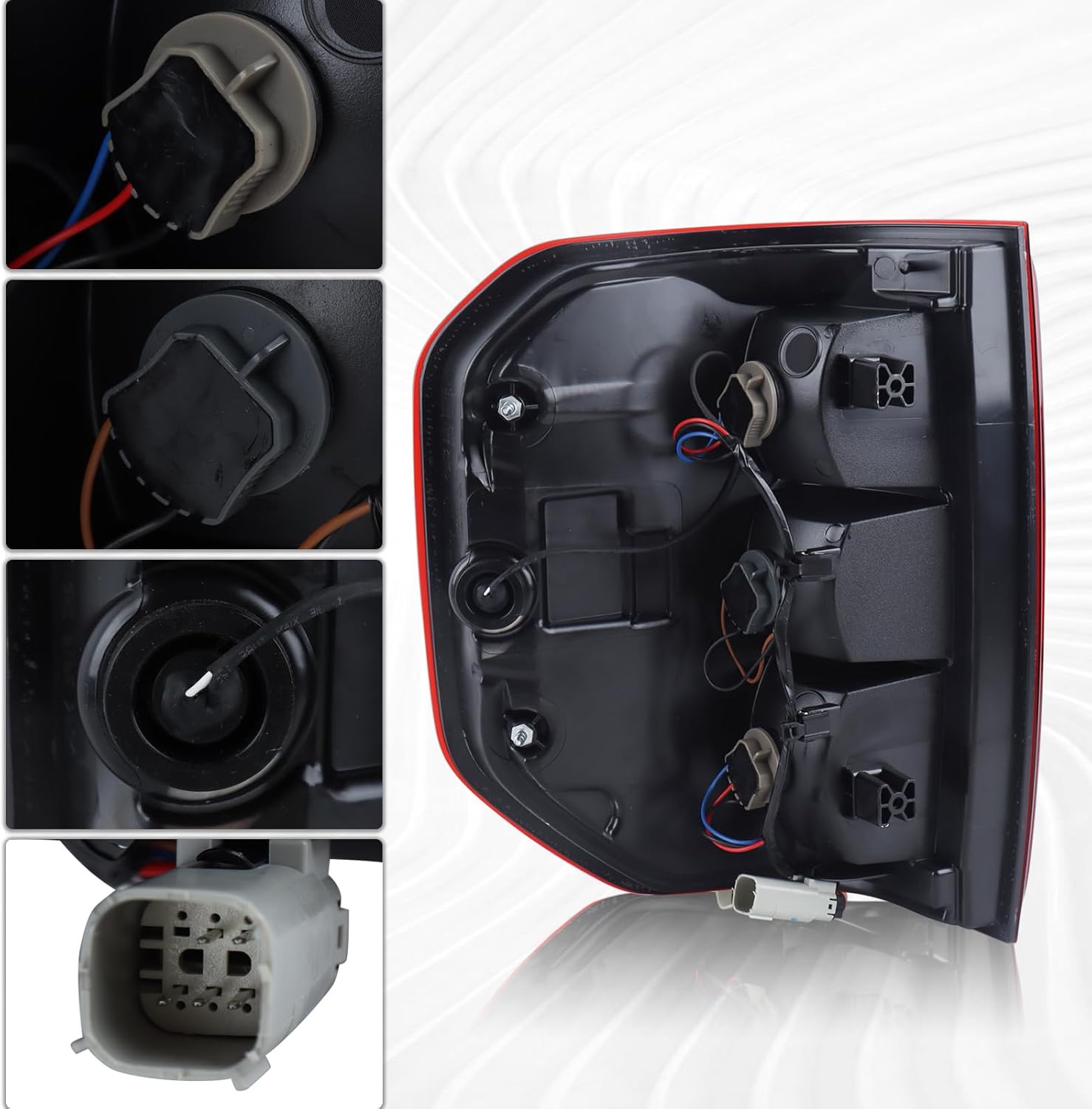 LED Type Tail Light Rear Lamp Assembly Compatible with 2022-2025 Ford Maverick Lariat Right Passenger Side NZ6Z-13404-B FO2801289