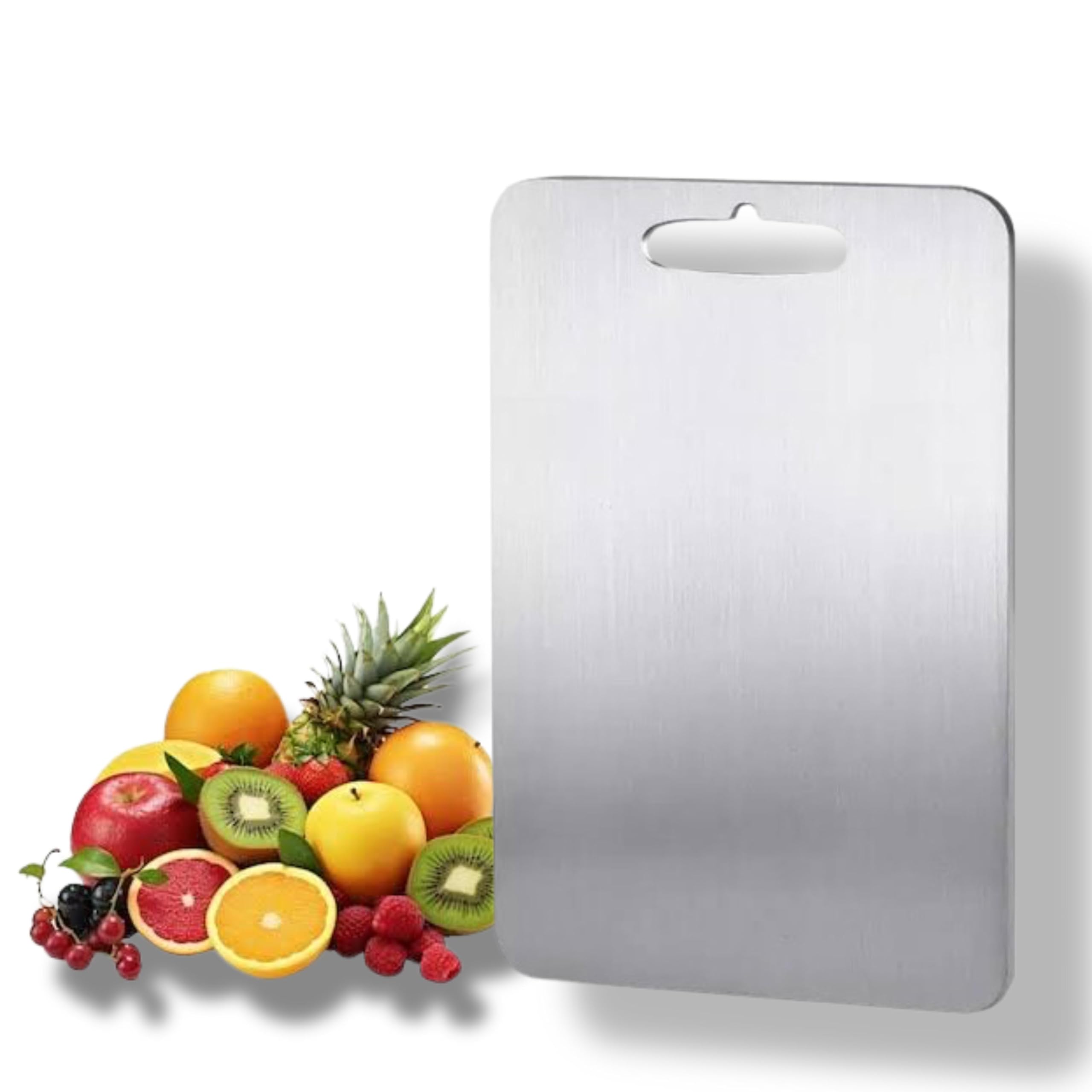 AB99 COLLECTION Stainless Steel Chopping Cutting Board for Vegetable, Fruit Cutting Board for Kitchen, Choping-Board Kitchen, Heavy Durable, Chopping and Cutting Board (31 CM x 21 CM) (B0DB5L83HD) Amazon Price History, Amazon Price Tracker
