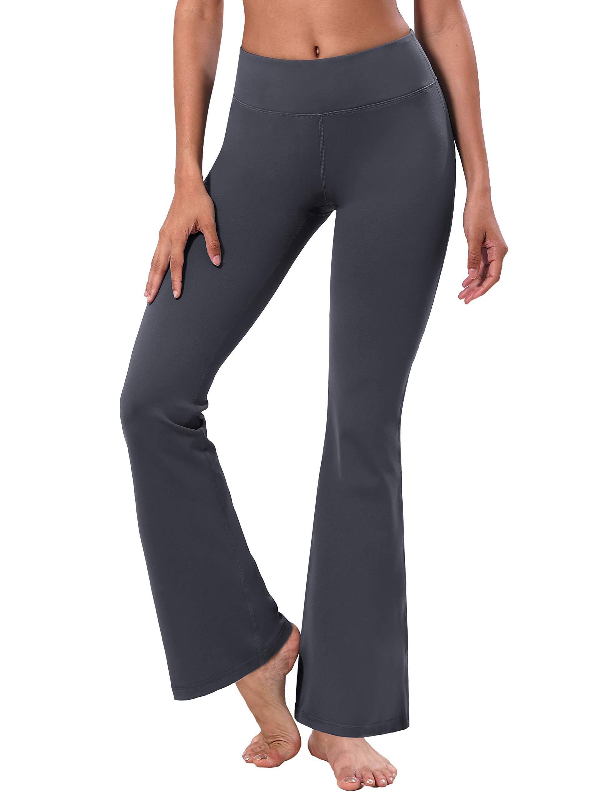 BUBBLELIME 29"/31"/33"/35" 3 Styles Women's Bootcut Yoga Pants Basic/Back Pockets High Waist Workout Tummy Control Flare