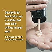 Vista 6 de Just for Men Control GX + THK - Jabón de barba engrosante con reducción de canas, queratina alfa ayuda al crecimiento de la barba, espesa el cabello