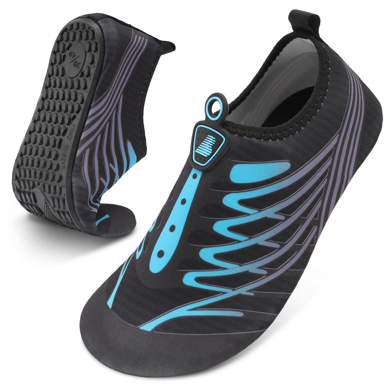 Barerun Barefoot Quick-Dry Water Sports Shoes Aqua Socks for Swim Beach Pool Surf Yoga for Women Men