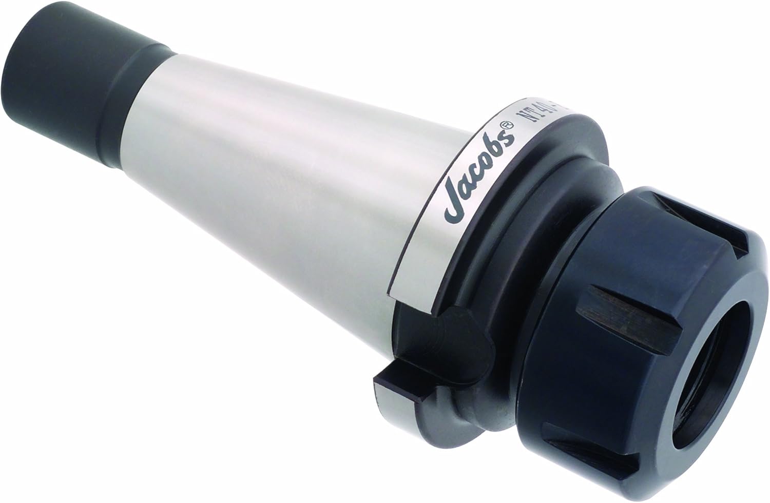 Jacobs 0080523 NMTB 50 ER 40 Tool Holder with 80mm Projection and 1-Inch W8 Thread Mount