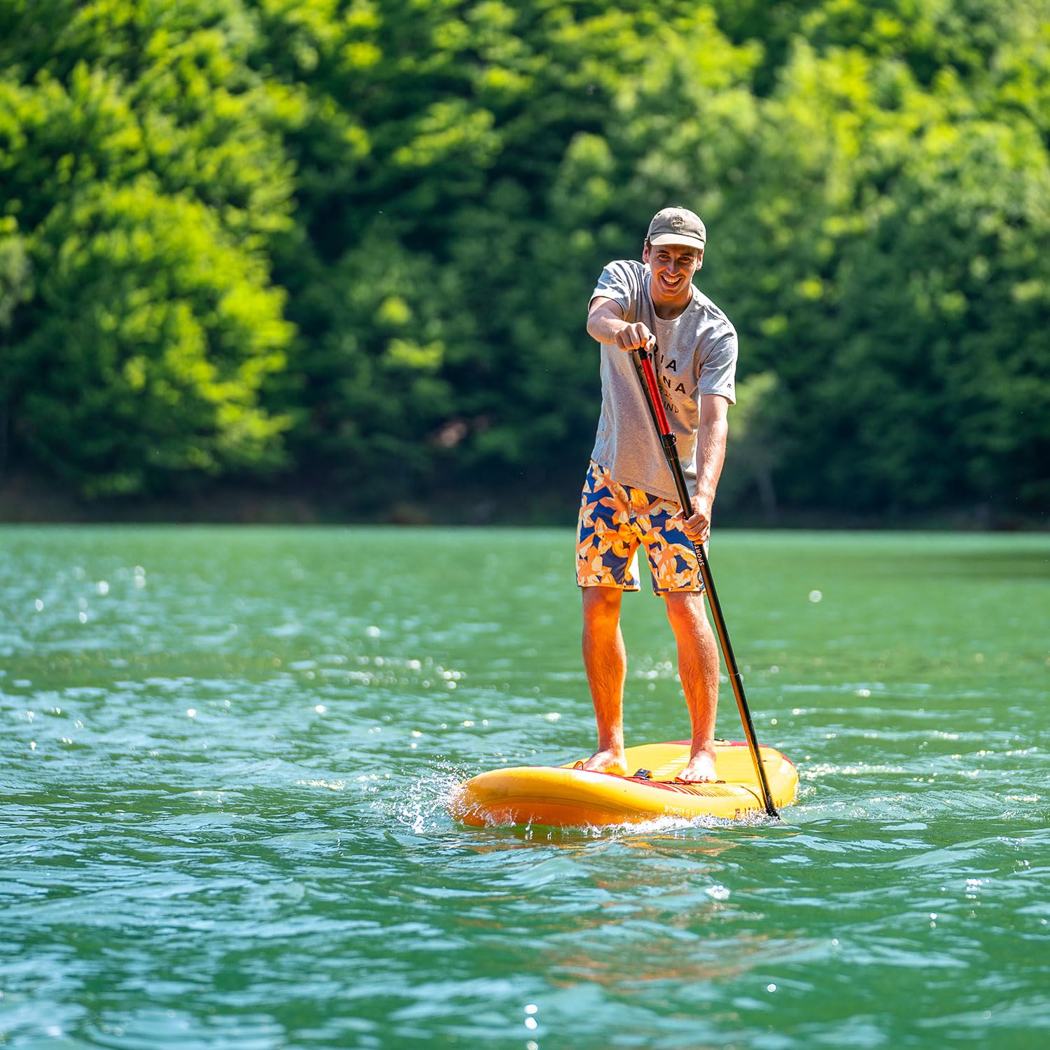 Aqua Marina - Tavola gonfiabile Sup Board Stand up Paddle AQUAMARINA Fusion 2021, confezione completa, 330 x 81 x 15 cm