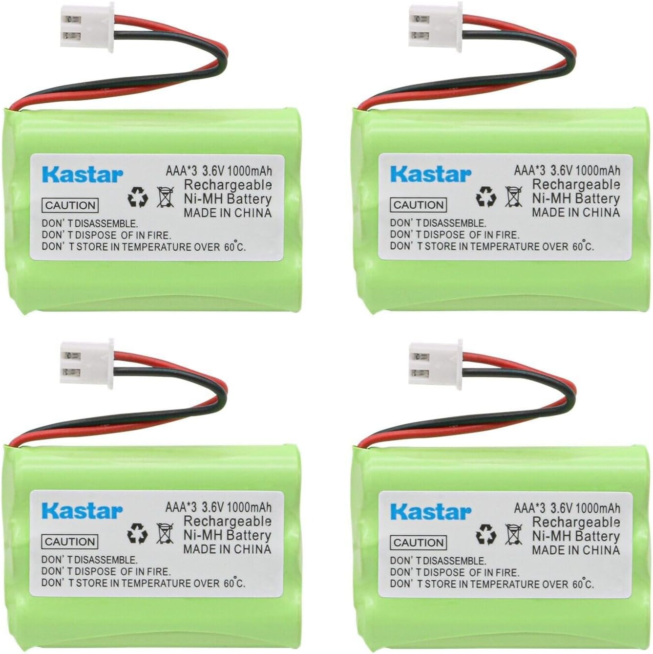 Kastar 6-Pack Battery Replacement for Tri-tronics 1038100 1107000 CM-TR103 1038100-D 1038100-E 1038100-G 10381001, Pro 100 XL, Pro 100 XLS, Pro 200 XL, Pro 200 XLS, Pro 500 XL, Pro 500 XLS, PRO G2 Pro