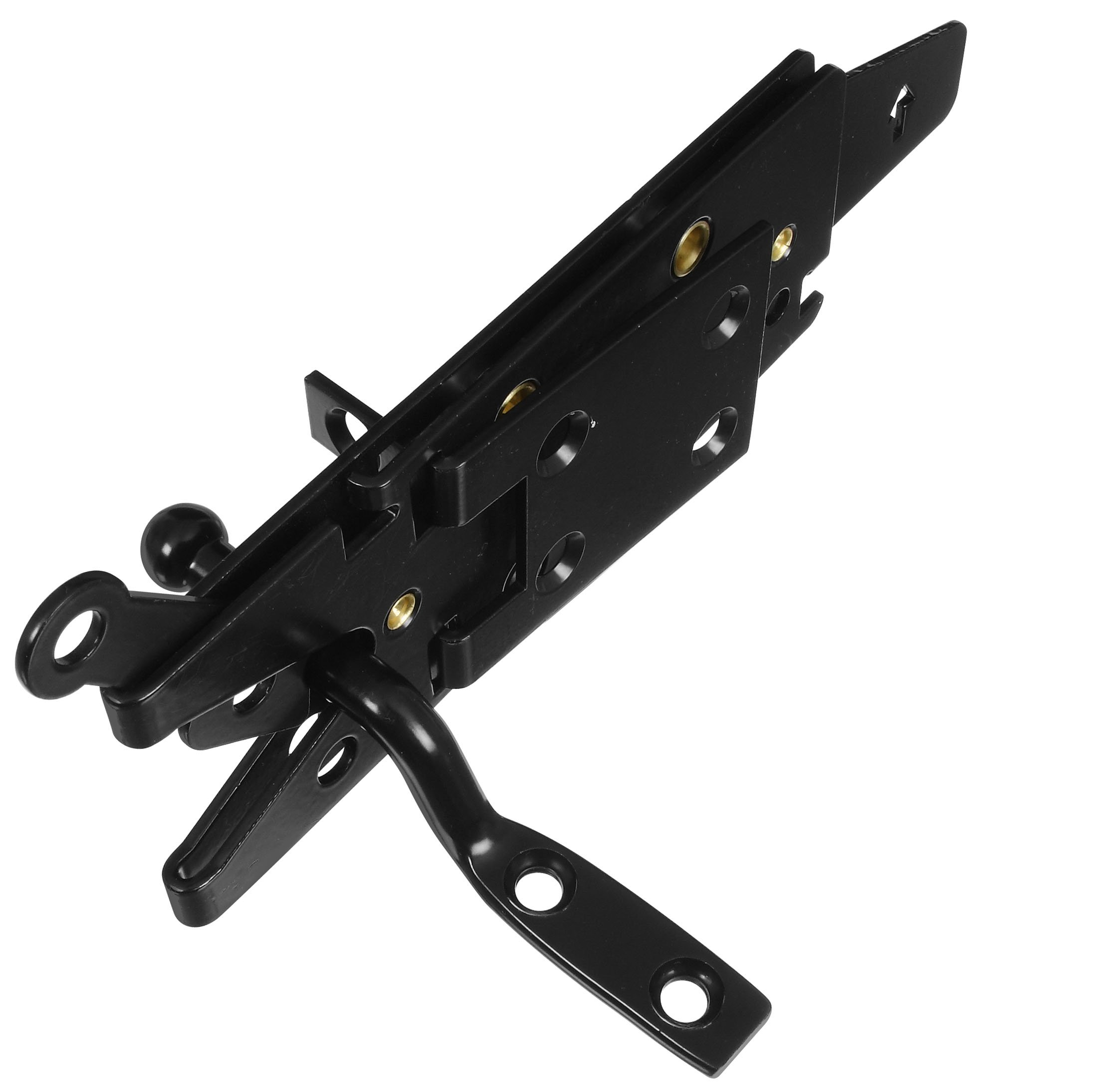 Loquet de portail robuste National Hardware avec verrouillage automatique par gravité