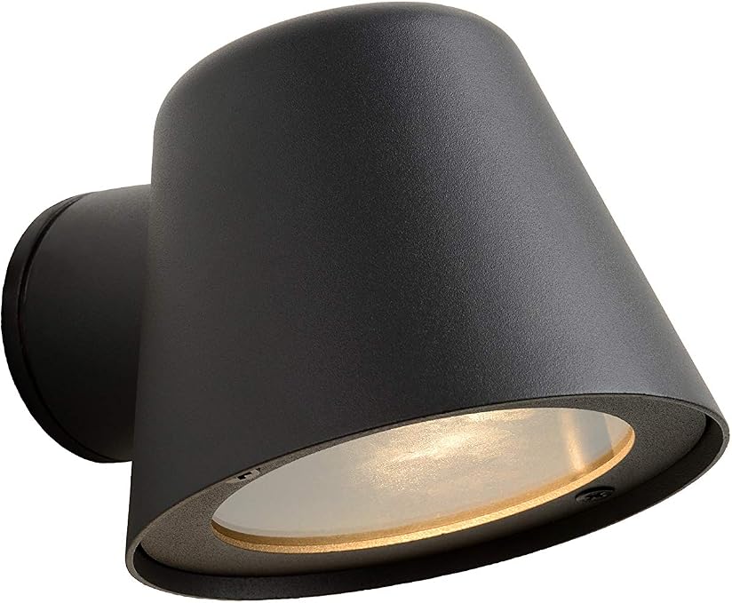 LUCIDE SPIKE Gartenstrahler LED, Dimmbar, 5W 3000K, IP54, Schwarz – Dreh- & Kippbar Für Außenbereich