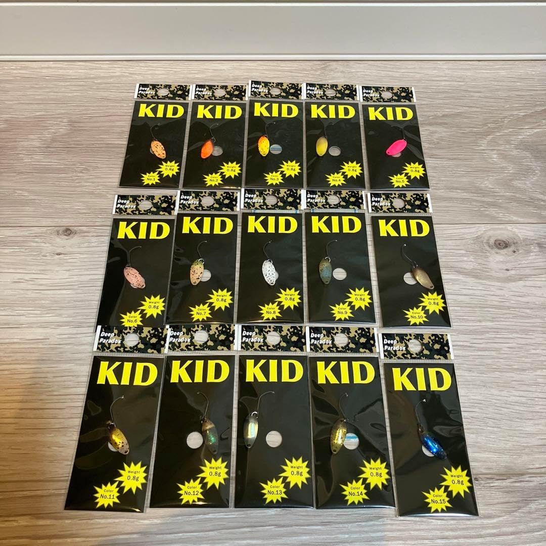 ディープパラドックス KID DADDY キッド 0.8 0.95 全色セット 楽天市場】【全10色】 ディープパラドックス キッドダディ 0.95g