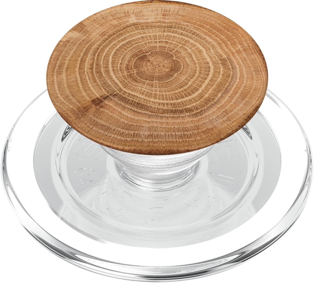 Tree Rings Cut Cross Section of Tree Design PopSockets PopGrip for MagSafe
