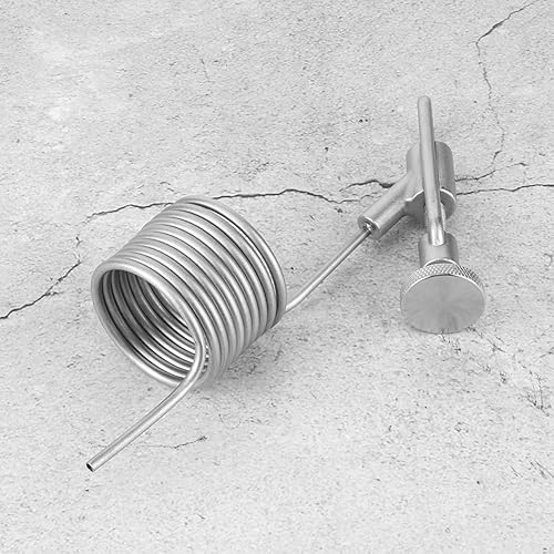 Miniatura 8 de TOPINCN Válvula de muestreo de fermentación de cerveza de acero inoxidable 304 Desempañador de bobina de fermentador de cerveza casera accesorio