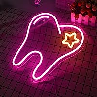 Vista 2 de Star Neon Sign LED Neon Light Signs for Wall Decor USB Powered Neon Sign Light for Bedroom Neon Wall Signs for Kids Girls Birthday Party Christmas