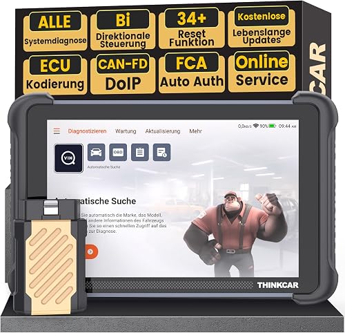 THINKCAR Outil D'analyse Bidirectionnel sans Fil, Outil d…