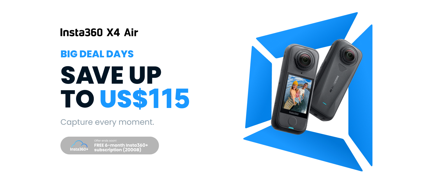 Amazon.com: Insta360 X4 Air Motorcycle Multiview Bundle
